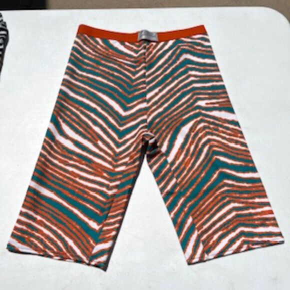 "Bike" Brand Slim Fit Zuma Shorts . Size: Large ...... {42-44} . Miami Dolphins - Picture 2 of 3